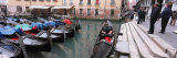 Gondolas in a Canal, Grand Canal, Venice, Italy