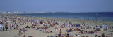 Group of People on the Beach, La Baule-Escoublac, Loire-Atlantique, France