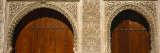Carving on Arches of a Palace, Court of Lions, Alhambra, Granada, Andalusia, Spain