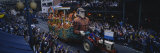 Crowd of People Cheering a Mardi Gras Parade, New Orleans, Louisiana, USA