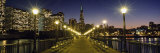 Buildings Lit Up at Night, Transamerica Pyramid, San Francisco, California, USA