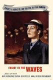 Buy Enlist In The Waves at AllPosters.com