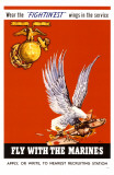 Buy Fly With The Marines at AllPosters.com