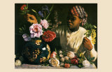 La Negresse aux Pivoines, 1870