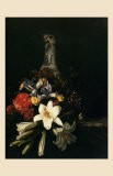 Buy Bouquet de Fleur Devant un Vase de Chine, 1661 at AllPosters.com