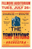 The Temptations, Fillmore Auditorium, 1966