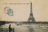 Le Quai d'Orsay et la Tour Eiffel