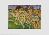 Nude Walking into the Sea, 1912