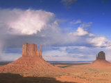 Rain Cloud Over Monument Valley, Utah, USA