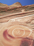 Sandstone Patterns in Rock Formations, Colorado Plateau, Utah, USA