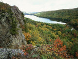 Porcupine Mountains Wilderness State Park in Autumn, Michigan, USA