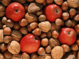Buy Apple, and Nut Harvest, Autumn Fruits at AllPosters.com