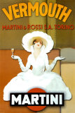 Abstract Martini-Rossi Poster