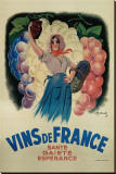 Buy Vins de France: Sante, Gaiete, Esperance at AllPosters.com
