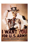 I Want You For U.S. Army Art Print