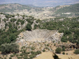 Buy Greek Style Theatre at Lycian City of Pinara, Near Kemer, Mugla Province, Anatolia, Turkey at AllPosters.com