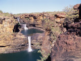 Complete View of All Four Stages of the Mitchell Falls, Kimberley, Western Australia, Australia