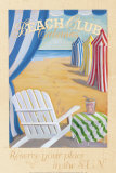 Buy Beach Club Cabanas at AllPosters.com