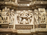 West Side of Kandariya Mahadev Temple, Western Group, Khajuraho, Madhya Pradesh State, India