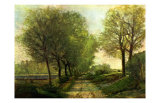 Buy A Lane Near a Small Town at AllPosters.com