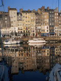 St. Catherine's Quay, Old Harbour, Honfleur, Basse Normandie (Normandy), France