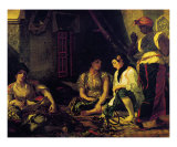Femmes d'Alger dans Leur Appartement, c.1834