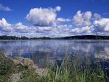 Summer, Lake at Ramen, North of Filipstad, Eastern Varmland, Sweden, Scandinavia