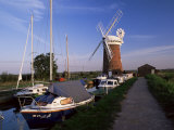 Buy Horsey Windmill, Norfolk Broads, Norfolk, England, United Kingdom at AllPosters.com