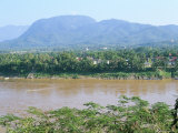 Buy Looking East Across the Mekong River, to Luang Prabang, Laos, Indochina, Southeast Asia at AllPosters.com