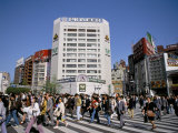 Buy Commuters Crossing Street, Tokyo, Japan at AllPosters.com