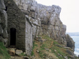 Buy St. Govan's Celtic Chapel Dating from the 11th Century, St. Govan's Head, Wales at AllPosters.com