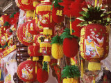 Buy Red and Yellow Lanterns for Sale at Chinese Lantern Shop in Georgetown, Penang, Malaysia at AllPosters.com