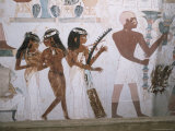 Tomb of Nakht, Valley of Nobles, Thebes, UNESCO World Heritage Site, Egypt, North Africa, Africa