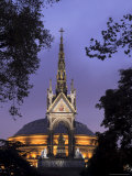 Albert Memorial and the Royal Albert Hall, London, England, United Kingdom