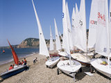 Buy Laser Dinghies, Sidmouth, Devon, England, United Kingdom at AllPosters.com