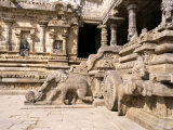 Balustrade, at Darasuram, Tamil Nadu State