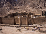 Buy Tourists, St. Catherine's Monastery, Unesco World Heritage Site, Sinai, Egypt, North Africa, Africa at AllPosters.com