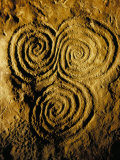 Buy Carvings on Stone, New Grange (Newgrange) Site, County Meath, Leinster, Eire (Ireland) at AllPosters.com