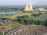 Nuclear Power Station of Saint Laurent-Des-Eaux, Pays De Loire, Loire Valley, France