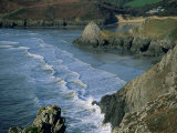 Buy Three Cliffs Bay, Gower Peninsula, Glamorgan, Wales, United Kingdom at AllPosters.com