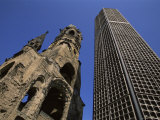 Kaiser Wilhelm Gedachtniskirche and New Hexagonal Bell Tower, Berlin, Germany
