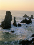 Les Aiguilles De Port Coton, Belle Ile En Mer, Breton Islands, Morbihan, Brittany, France