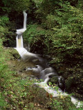 Buy Waterfall on Hoaroak Water, Watersmeet, Lynmouth, Devon, England, United Kingdom at AllPosters.com