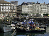 Buy Harbour, La Coruna, Galicia, Spain at AllPosters.com