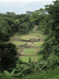 Buy Looking Down from Viewpoint on Excavated Site of Pre-Columbian City, Turrialba, Central America at AllPosters.com