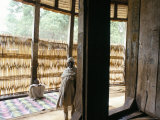 Ura Kedane Meheriet Church, Zege Peninsula, Lake Tana, Gondar Region, Ethiopia, Africa