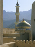 The Mosque Seen from the Fort, Town of Nizwa, Sultanate of Oman, Middle East
