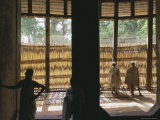 Interior of the Christian Church of Ura Kedane Meheriet, Zege Peninsula, Lake Tana, Ethiopia