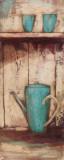 Two Green Cups Art Print