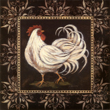 Black and White Rooster II